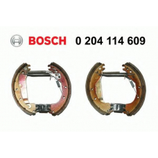 0 204 114 609 BOSCH Комплект тормозных колодок