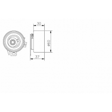 TKR 9208 TIMKEN Натяжной ролик, ремень грм