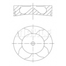 083 17 01 MAHLE Поршень