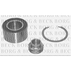 BWK390 BORG & BECK Комплект подшипника ступицы колеса