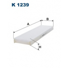 K1239 FILTRON Фильтр, воздух во внутренном пространстве
