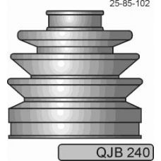 QJB240 QUINTON HAZELL Комплект пылника, приводной вал