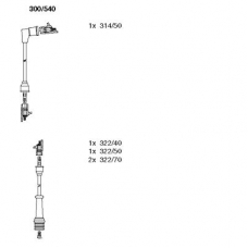 300/540 BREMI Комплект проводов зажигания