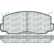 05P183 LPR Комплект тормозных колодок, дисковый тормоз