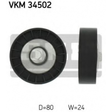 VKM 34502 SKF Паразитный / ведущий ролик, поликлиновой ремень