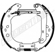 6394 TRUSTING Комплект тормозных колодок