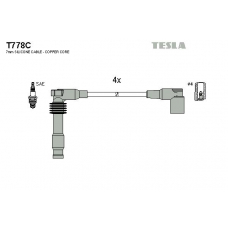 T778C TESLA Комплект проводов зажигания