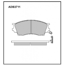 ADB3711 Allied Nippon Тормозные колодки