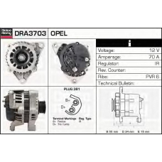 DRA3703 DELCO REMY Генератор