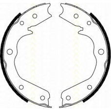 8100 24002 TRISCAN Комплект тормозных колодок, стояночная тормозная с