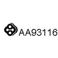 AA93116 VENEPORTE Резиновые полоски, система выпуска