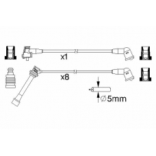 0 986 357 204 BOSCH Комплект проводов зажигания