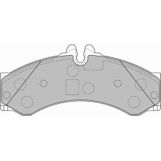 FD7236V NECTO Комплект тормозных колодок, дисковый тормоз