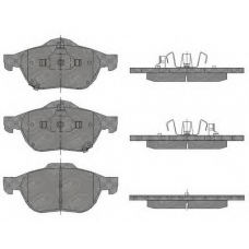 SP 446 SCT Комплект тормозных колодок, дисковый тормоз