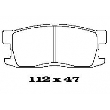 BL1304A1 FTE Колодки тормозные