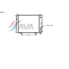 MS2162 AVA Радиатор, охлаждение двигателя