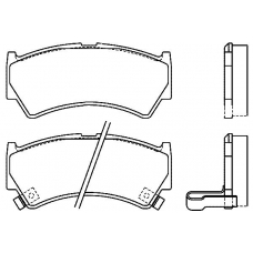 23795 150  0 5 T4067 TEXTAR Колодки тормозные