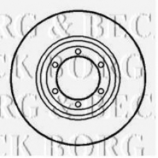 BBD4921 BORG & BECK Тормозной диск