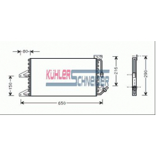 1723101 KUHLER SCHNEIDER Конденсатор, кондиционер