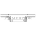 MBR6016 MERITOR Тормозной диск