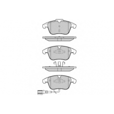 12-1394 E.T.F. Комплект тормозных колодок, дисковый тормоз