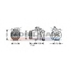 6058K257 SCHLIECKMANN Компрессор, кондиционер