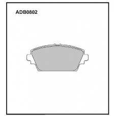 ADB0802 Allied Nippon Тормозные колодки