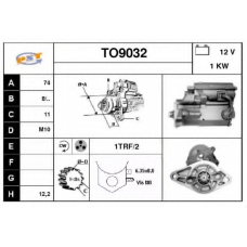 TO9032 SNRA Стартер