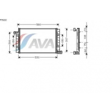 FT5222 AVA Конденсатор, кондиционер