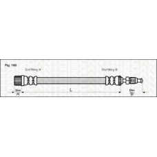 8150 28109 TRISCAN Тормозной шланг