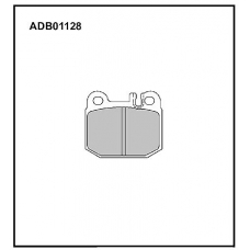 ADB01128 Allied Nippon Тормозные колодки