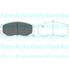 KBP-5505 KAVO PARTS Комплект тормозных колодок, дисковый тормоз