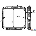 8MK 376 709-751 HELLA Радиатор, охлаждение двигателя