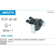 JM5274 JANMOR Катушка зажигания