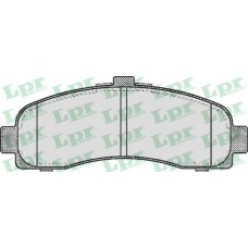 05P539 LPR Комплект тормозных колодок, дисковый тормоз