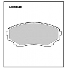 ADB0849 Allied Nippon Тормозные колодки
