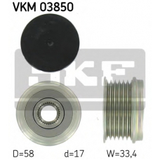 VKM 03850 SKF Механизм свободного хода генератора