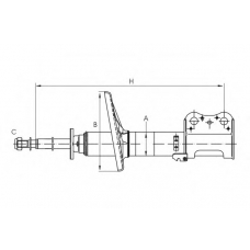 Z 3087L SCT Амортизатор