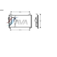 KA5062 AVA Конденсатор, кондиционер