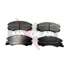 19-0581 MAXGEAR Комплект тормозных колодок, дисковый тормоз