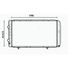 RM0042 EQUAL QUALITY Радиатор, охлаждение двигателя