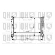 QER2241 QUINTON HAZELL Радиатор, охлаждение двигателя