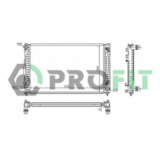 PR 0014A3 PROFIT Радиатор, охлаждение двигателя