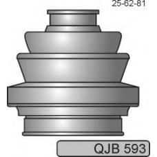 QJB593 QUINTON HAZELL Комплект пылника, приводной вал