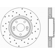 BDRS2323.25 OPEN PARTS Тормозной диск