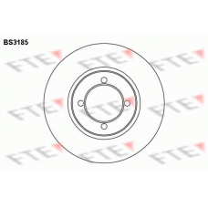 BS3185 FTE Тормозной диск