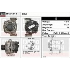 DRA4244 DELCO REMY Генератор