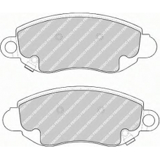 FSL1381 FERODO Комплект тормозных колодок, дисковый тормоз