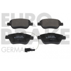 5502222380 EUROBRAKE Комплект тормозных колодок, дисковый тормоз