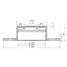 BSF3639 QUINTON HAZELL Тормозной диск